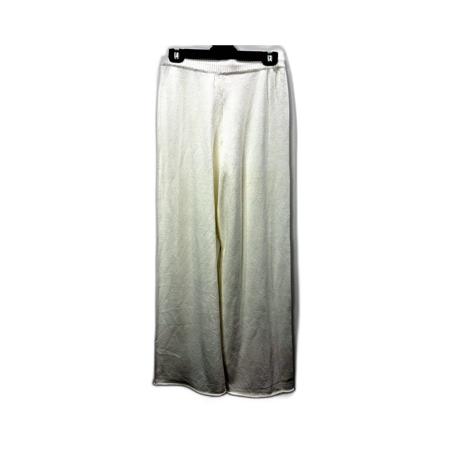 Subtitled Womens Casual Soft Lounge Sweatpants in White - Size S