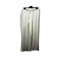 Subtitled Womens Casual Sweatpants Lounge Pants Acrylic Nylon White Size XL