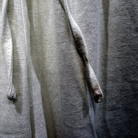 Subtitled Womens Palazzo Pants Linen Rayon Wide Leg Elastic Waist Ivory NEW