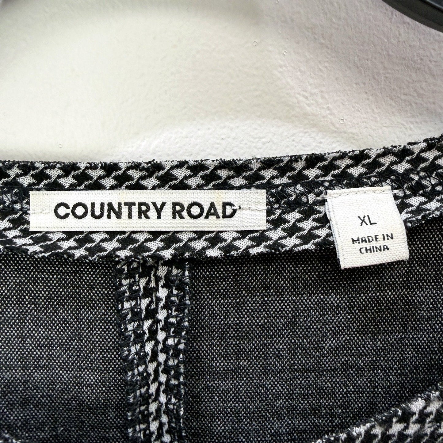 Country Road Loose Shirt Womens Oversized Pullover Sweater Sz XL