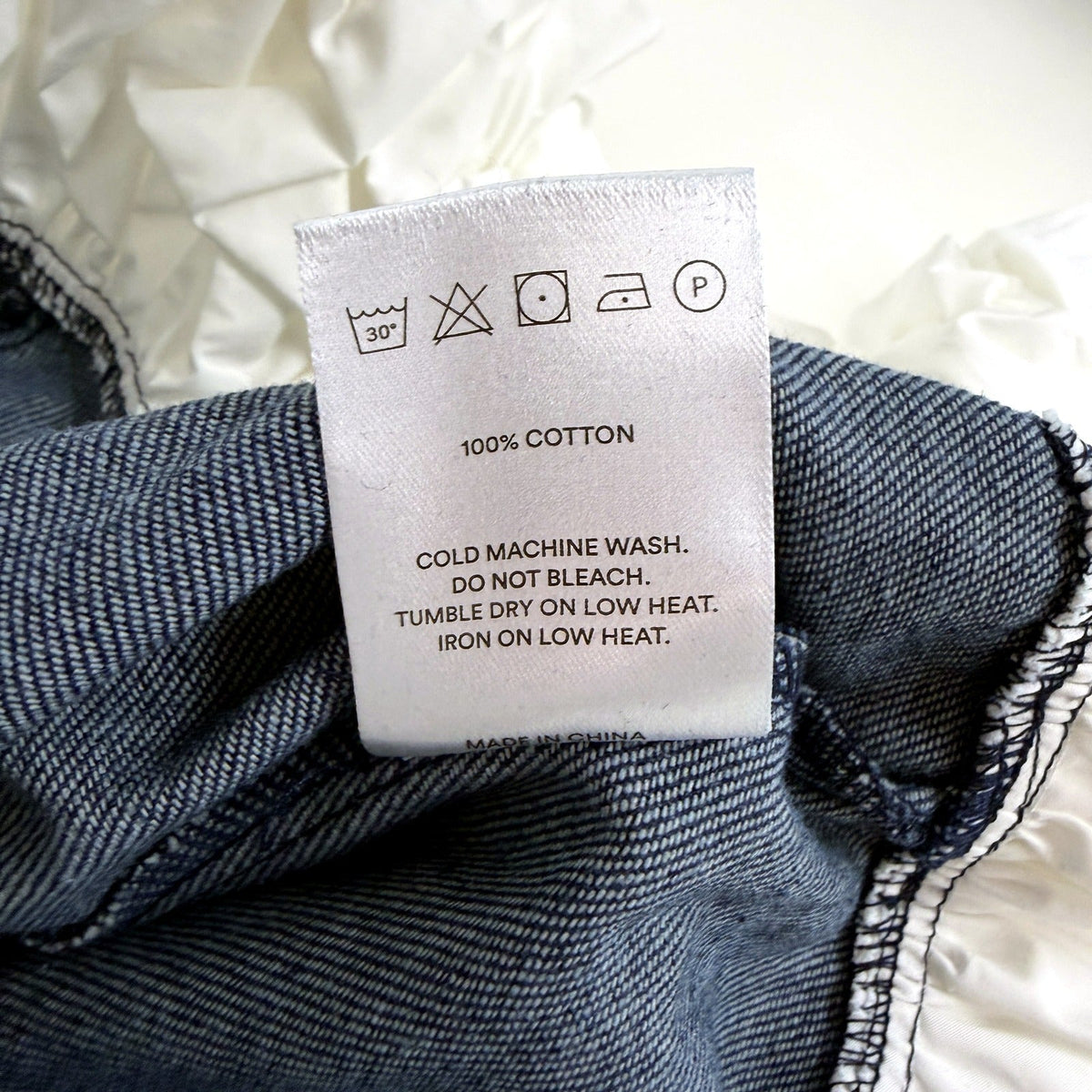 Peppermayo Womens Denim Mini Dress - Casual Short Blue Size 10 NEW