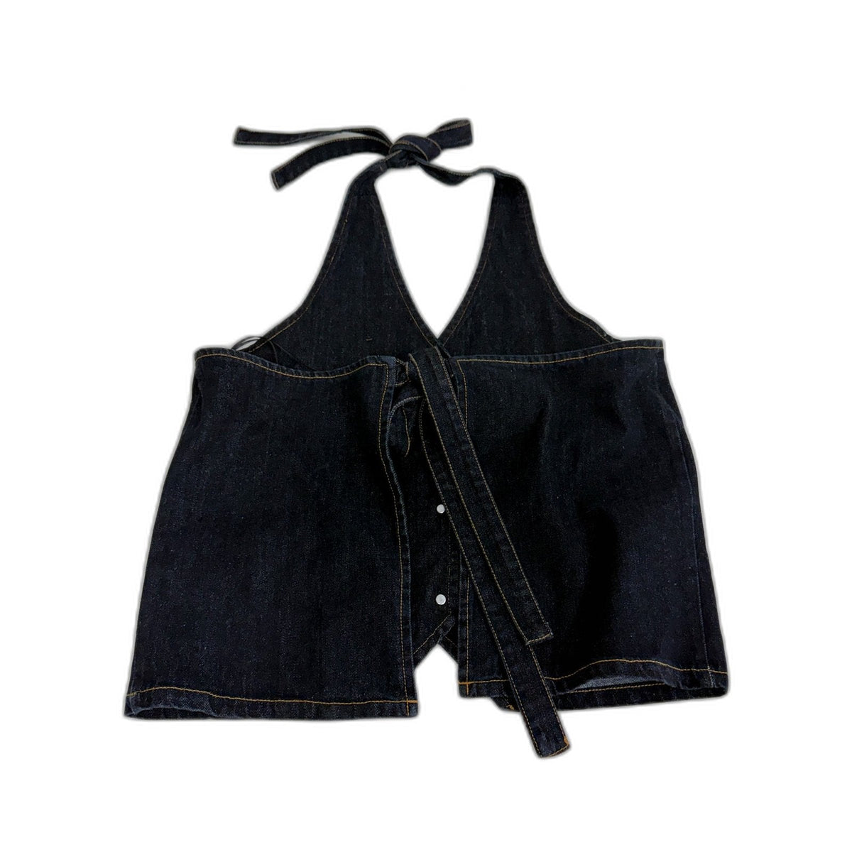 Lioness Womens Denim Bib Overalls Casual Lightweight Black Jumpsuit Size S NEW