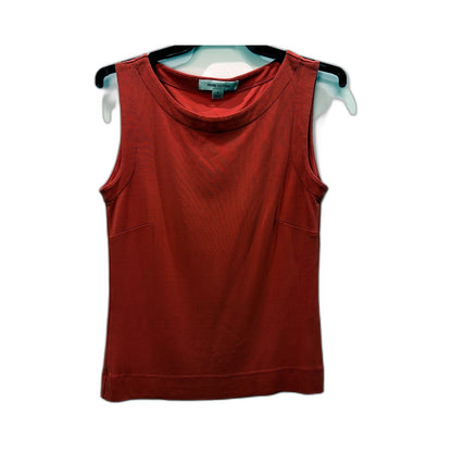 Perri Cutten Womens Pullover Tank Top Sleeveless Scoop Neck Pink Size S