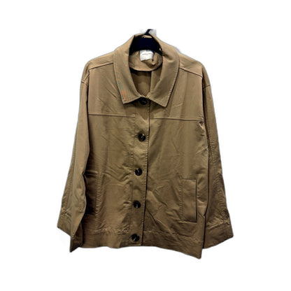 Yarra Trail Womens Lightweight Casual Tan Jacket - Large Size