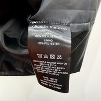 Alice in the eve. Womens Faux Leather Blazer by Black, Size L NEW