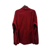 Kathmandu Womens Zip-Up Fleece Jacket for Warm Outdoor Hiking, Red Size L