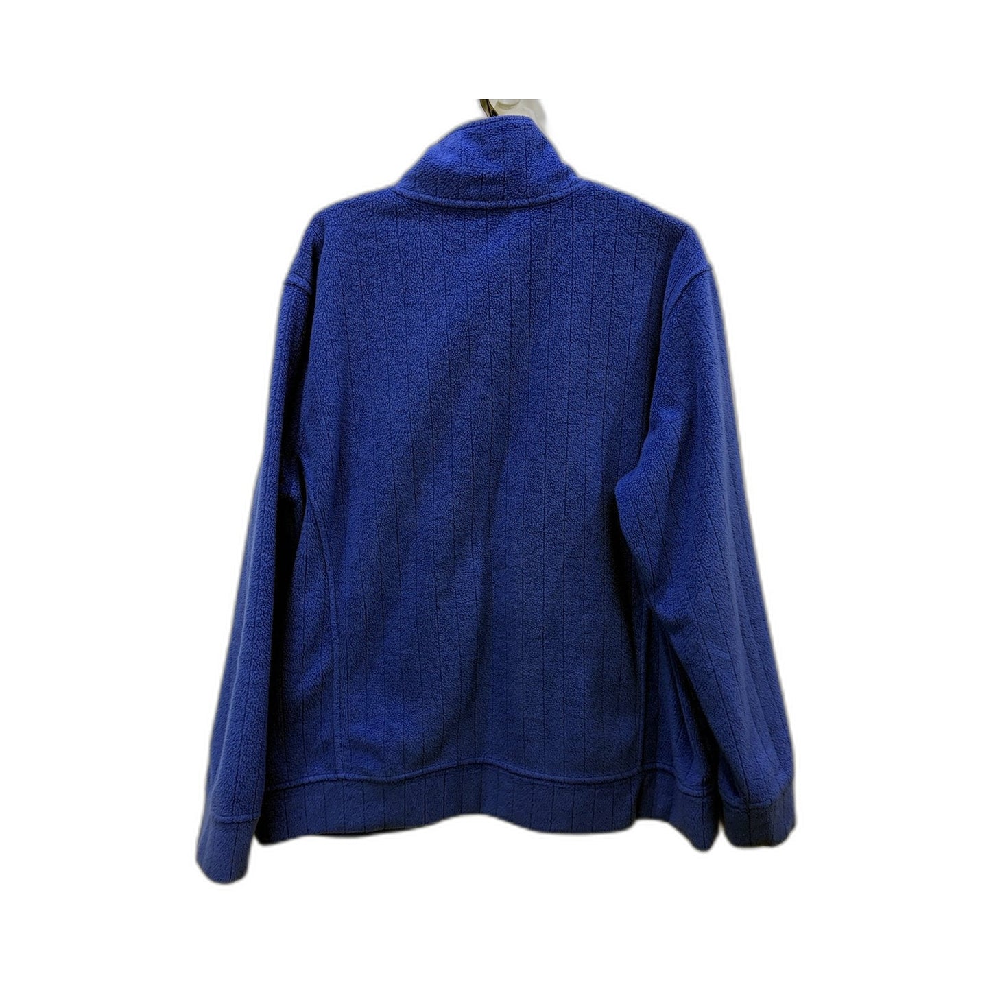 Black Pepper Womens Zip-Up Fleece Jacket - Blue Casual Outdoor Size 16