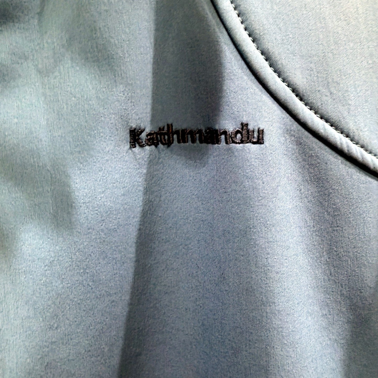 Kathmandu Womens Softshell Jacket with Fleece Lining, Teal Blue, Size 16