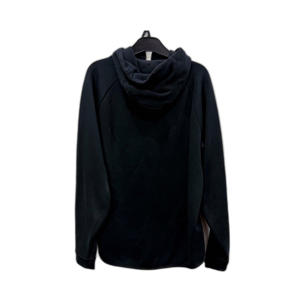 Nike Womens Zip Hooded Sweatshirt in Comfortable Cotton, Black Size M