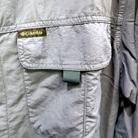 Columbia Mens Titanium Waterproof Insulated Shacket in Navy Blue Size M