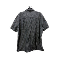 Hurley Mens Classic Fit Gray Button-Down Shirt, Size XXL NEW