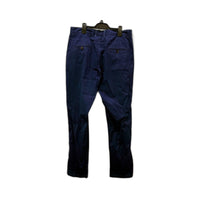Cutler & Co Mens Navy Blue Chino Pants - Cotton Casual Trousers Size 92