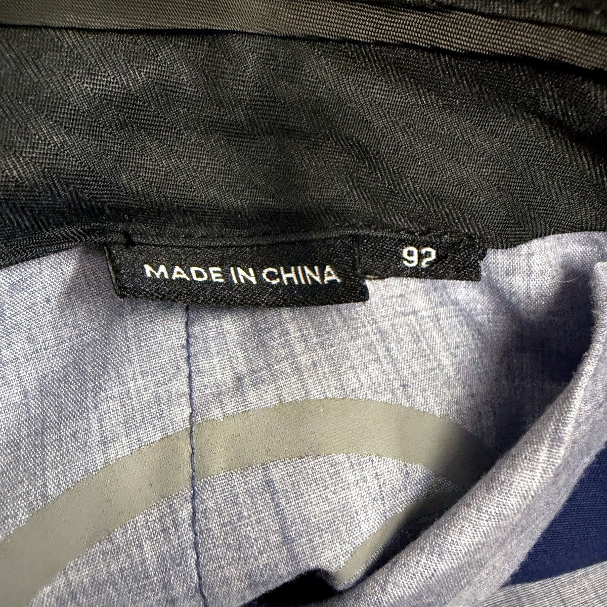 Cutler & Co Mens Navy Blue Chino Pants - Cotton Casual Trousers Size 92