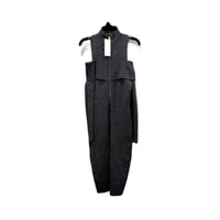 Sheike Womens Cold Shoulder Knit Sleeveless Midi Dress in Grey Size S NEW