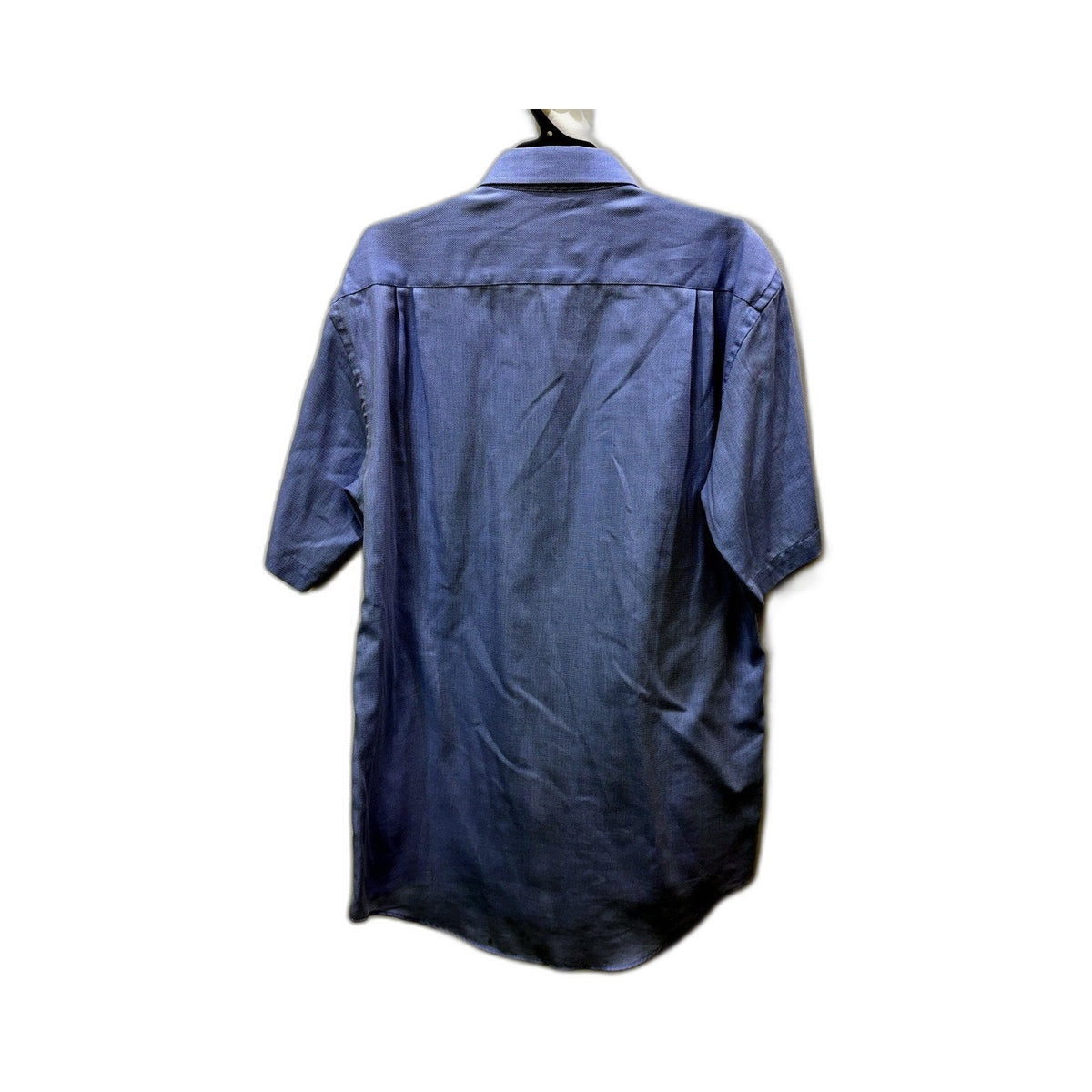 Van Heusen Mens Classic Relaxed Fit Button-Down Dress Shirt, Blue, Size 41
