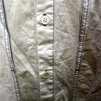 Larriett Mens Button-Down Casual White 100% Cotton Shirt, Size XL NEW