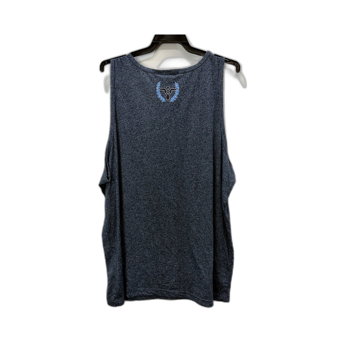 Wrangler Mens Activewear Cotton Blend Tank Top in Blue, XXL Size