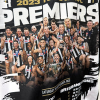 Magpies Mens Premiership Jersey in Black and White, Size XS NEW