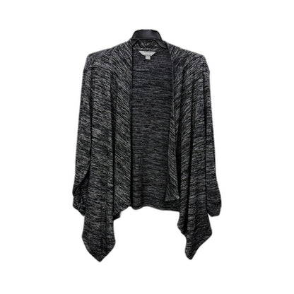 Suzannegrae Womens Marled Knit Open Front Pullover Cardigan Size Sz L