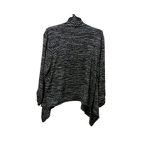 Suzannegrae Womens Marled Knit Open Front Pullover Cardigan Size Sz L