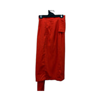 SNDYS Womens 2-Piece Rust Crop Top and Midi Skirt Outfit Set Sz XS NEW