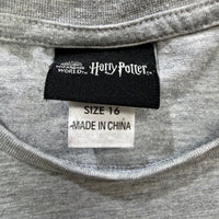 Harry Potter Womens Gray Pullover T-Shirt for Ladies Size 16