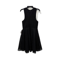Pilgrim Womens Lilly Textured Mini Dress Honeycomb Pattern Black Size 6 NEW
