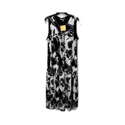 Noni B Womens Zip Knit Maxi Dress - Sleeveless, Jet Black, Size 18 NEW
