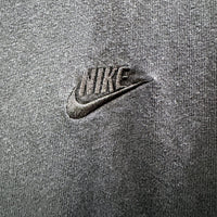 Nike Mens Pullover Sweatshirt Black Casual Loose Fit Cotton T-shirt Size S