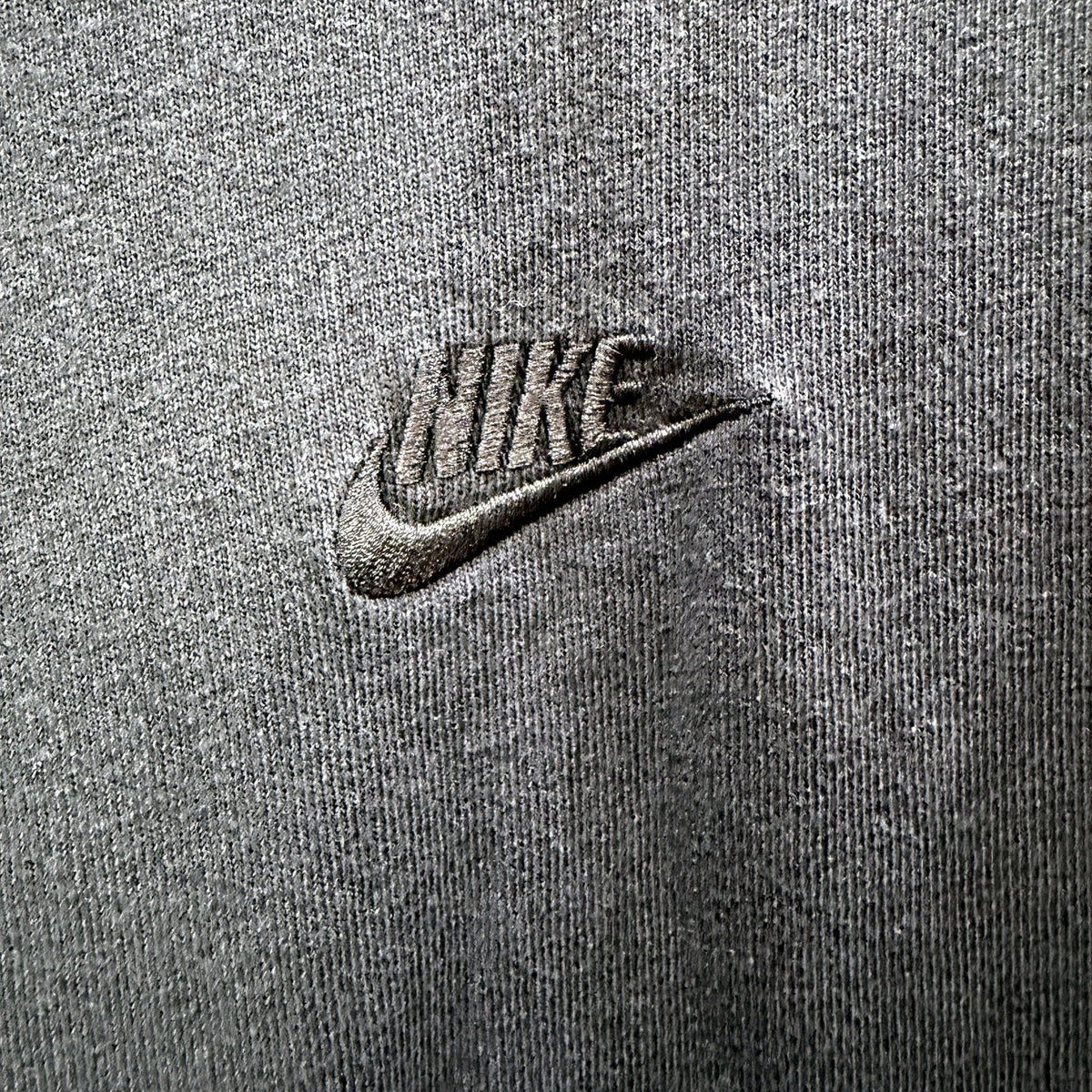 Nike Mens Pullover Sweatshirt Black Casual Loose Fit Cotton T-shirt Size S