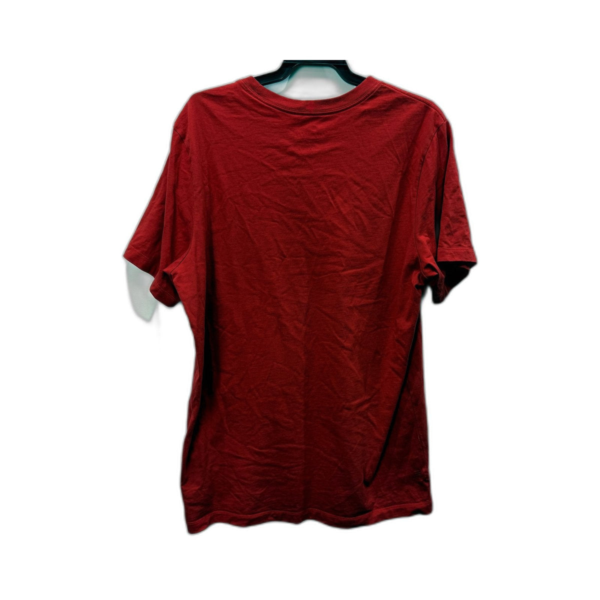 Nike Mens Cotton T-Shirt in Red, Large Size for Casual Wear NEW