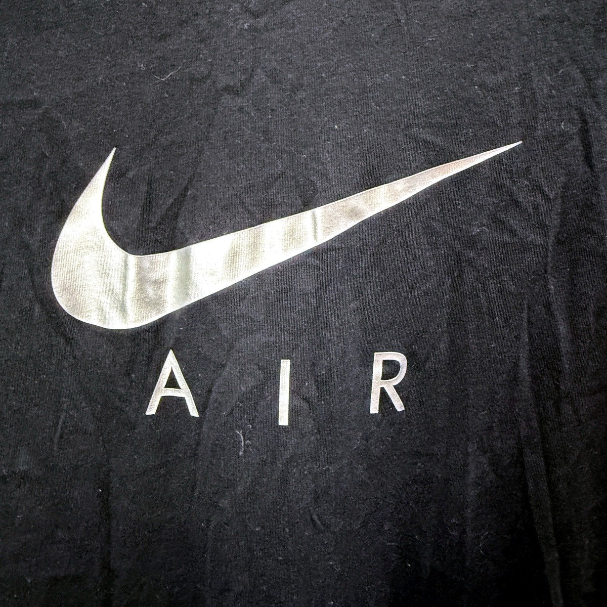 Nike Mens The Tee Black Cotton Casual Comfortable T-Shirt XL Size