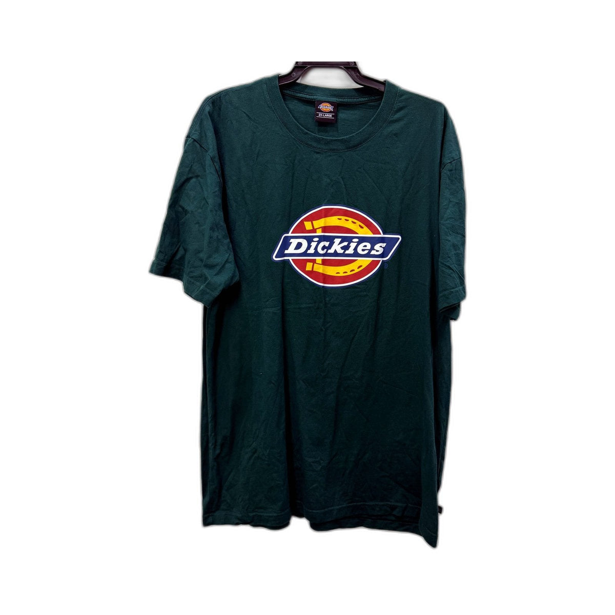 Dickies Mens Graphic T-Shirt Pullover Sweatshirt Forest Green Size 2XL NEW