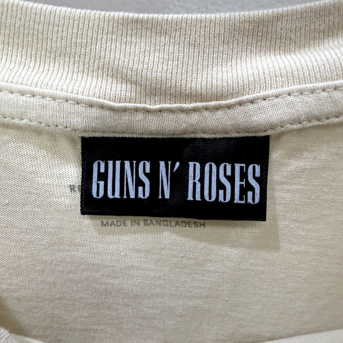 Guns N' Roses Womens Relaxed Boyfriend T-Shirt Vintage Rock Band Sz XL NEW