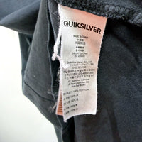 Quiksilver Mens Cotton Graphic Logo T-Shirt in Black for Small Size