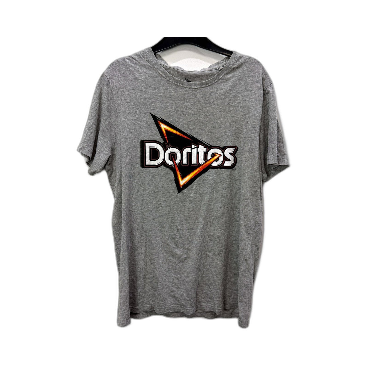 Doritos Mens Graphic T-Shirt Gray Comfortable Cotton Sz M
