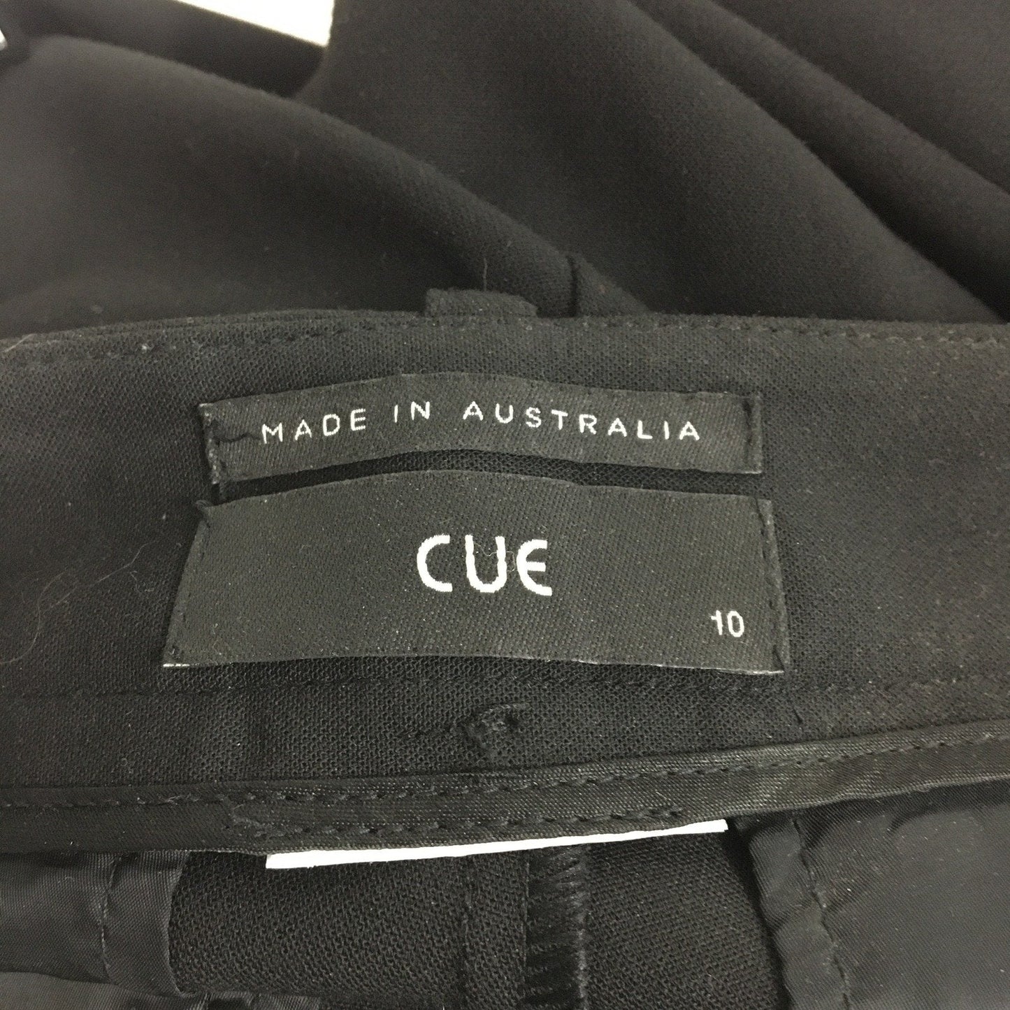Cue Tailored Dress Pants for Women Black Size 10