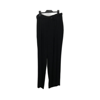 Basque Pleated Front Pants Womens Black Dress Size 10 NEW