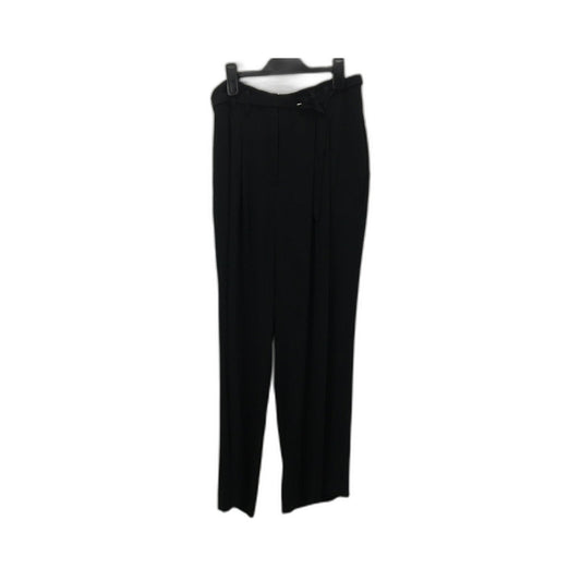 Basque Pleated Front Pants Womens Black Dress Size 10 NEW