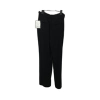 Basque Pleated Front Pants Womens Black Dress Size 10 NEW
