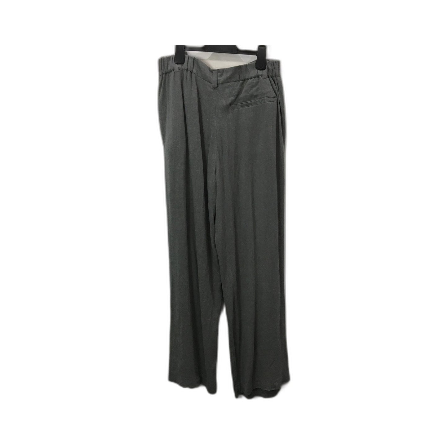 ASOS Design Palazzo Wide Leg Pants Gray Womens Size 12