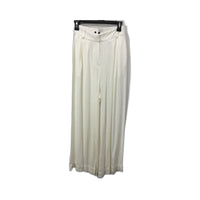 Dotti Wide Leg Pants High Waisted Comfortable Ivory Women's Size 10 NEW