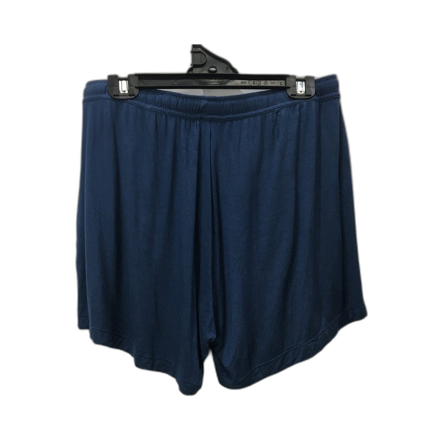 Love Luna Viscose Elastane Loungewear Pajama Shorts Navy Blue Women's Size Large