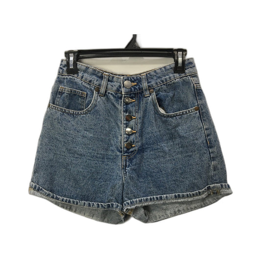 91 Cotton On Denim Shorts Women's Distressed Vintage Blue Size 8 NEW