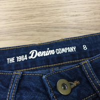 The 1964 Denim Company Women's Shorts Dark Blue Size 8 NEW