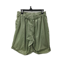 Suzannegrae Women's Cargo Shorts Olive Green Comfortable Cotton Blend Size 16