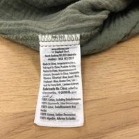 Bodi Cotton On Tiered Ruffle Skirt Olive Green 100% Women's Size M