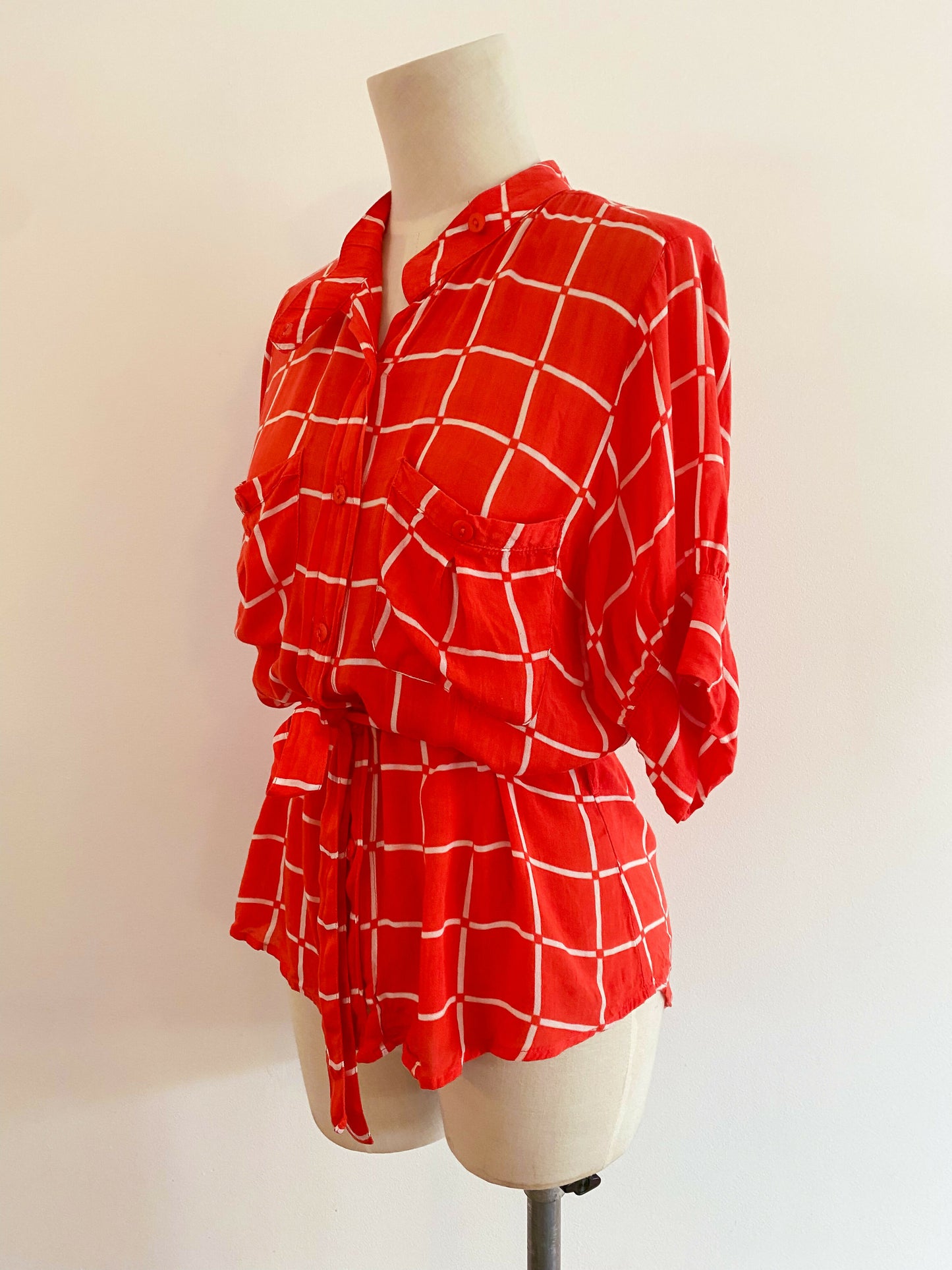 Shakuhachi Size 10 Check Shirt