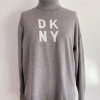 DKNY Size Medium Knitted Turtleneck Jumper