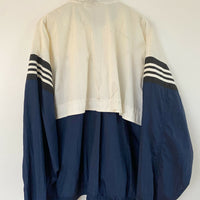 Men's Adidas Size Extra Large Navy and Cream Jacket